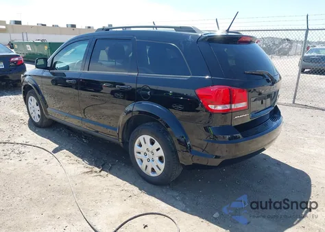 2015 Dodge Journey Se from USA, damaged, VIN 3C4PDCAB6FT694886